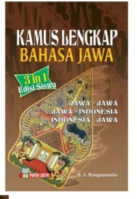 Kamus Lengkap Bahasa Jawa 3 In 1