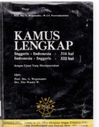 KAMUS LENGKAP Inggeris - Indonesia - 316 hal Indonesia - Inggeris - 316