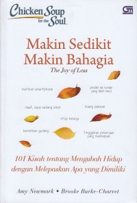 MAKIN SEDIKIT MAKIN BAHAGIA
