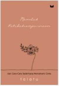 MEMELUK KETIDAKSEMPURNAAN