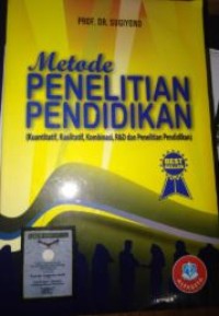 Image of METODE PENELITIAN PENDIDIKAN