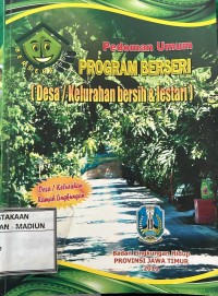 PEDOMAN UMUM;PROGRAM PROFESI;(DESA/KELURAHAN BERSIH & LESTARI)