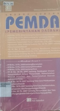 UNDANG - UNDANG PEMDA